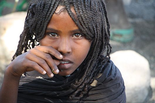 Afar Mädchen