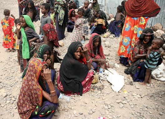 Afar 2011 - Flüchtlingsfrauen in Sodonto